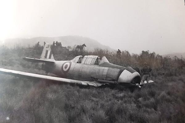 RAF Harvard crash, 1340 Flight, Kenya, 1950s