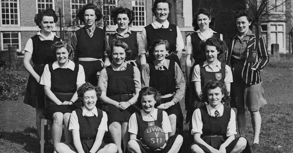 Cardiff University Netball Team 1946 | People's Collection Wales