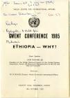 Ethiopia Conference Gwent