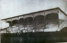 New stand at Taff Vale Park, Pontypridd in 1923
