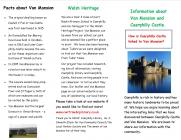 Information about Van Mansion, Caerphilly