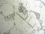 Map Degwm Y Waun, 1837    