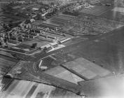 View of Ely Racecourse and Cardiff Union Workhouse