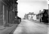 Borth high street April 1978 P. Henley photo