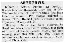 Brynmawr - Brecon County Times, Neath Gazette...