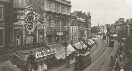Queen Street Caerdydd c1914
