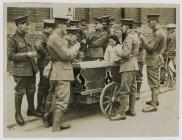 2nd Welsh Field Ambulance with Italian ice...