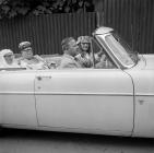 Cynan in the Car, Eisteddfod 1964