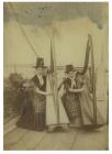 Llanover Harpists at the Caerwys Eisteddfod 1892