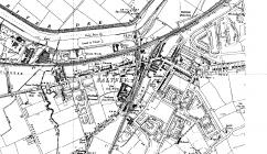 Part of map showing Saltney in c. 1938