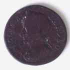 Charles II farthing, unearthed at Llancaiach...