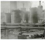 Dowlais Ironworks blast furnaces 1894