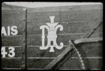 Dowlais Ironworks motif on a wagon