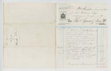 An invoice and receipt from Thomas Agnew &...