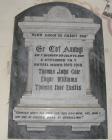 WW1 Memorials in Mynyddbach Chapel, Treboeth