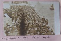 Photographs of King George V's visit to...