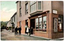 Post Office and West St, Aberporth