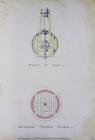 Second floor plan and plan of gap, Mill