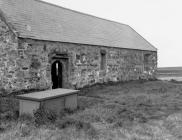 View of St Cwyfans Church, taken June 1929