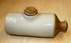 Victorian ceramic hot water bottle