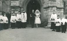 Jean marries Bob Fluck- Christ Church Prestatyn