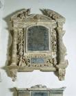 Memorial to Sir J. Scurlock at St Peter's...