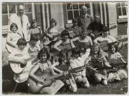 Morfa Junior School music class 1977