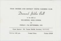 Diamond Jubilee Ball Ticket