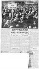 news clippings about Unemployed March to...
