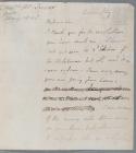 Letter from Colonel Trevor (Lord Dynevor) to [...