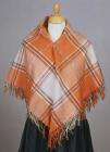 Welsh costume: woollen shawl, 19th century ...