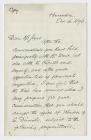 Copy of letter from W. E. Gladstone to Gilbert...