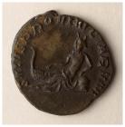 Roman coin from Bassaleg (reverse) [image 2 of 2]