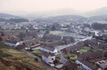 Machynlleth town and council housing, c. 1980