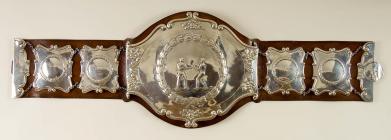 Featherweight championship of Wales belt...