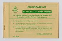 Certificates of Expected Confinement