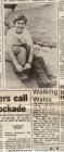 Newspaper cuttings, Ty Celyn Youth Club, Cardiff