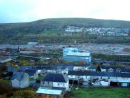 Image showing the site during demolition  