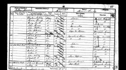1851 Census entry p2 John Williams Little Wind St