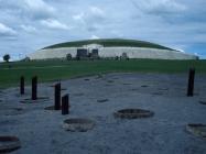 Newgrange, Co. Meath (Ireland), with pit circle...