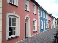 A row of houses in Aberaeron