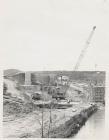 M4 motorway under construction, 1979