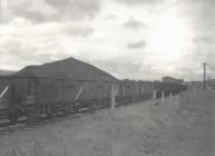 21. Coal wagons with Coity Tip in background