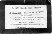 Funeral Card