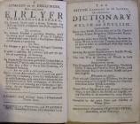 Title page of a Welsh-English Dictionary (1777)