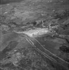 Construction of dam at Llyn Celyn, Tryweryn Valley