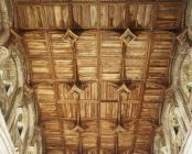 The nave roof of St. David's Cathedral