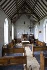 Interior of Enlli Chapel, Bardsey Island