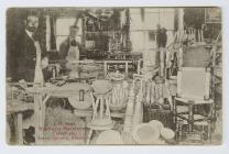 Postcard of J. G. Rees Woodware Manufacturer, 1904