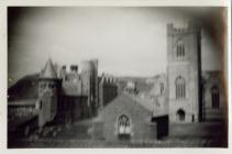 A view of the Old College and St. Michael'...